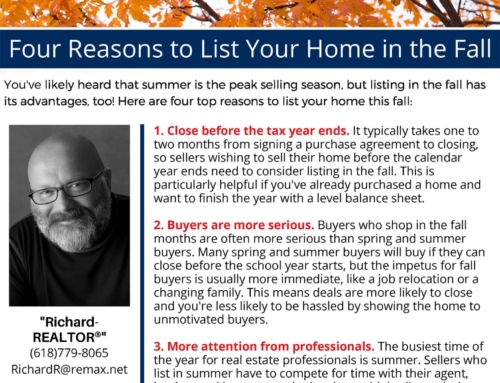 Four Reasons to List Your Home in the Fall