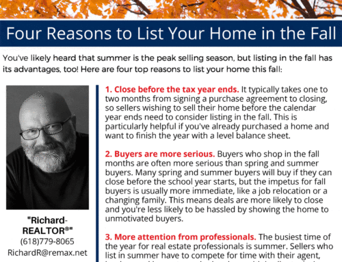 Four Reasons to List Your Home in the Fall
