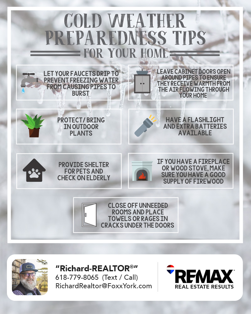 COLD WEATHER PREPAREDNESS TIPS